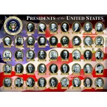 Puzzle Eurographics - Presidents of the United States, 300 piese XXL (8300-1432)