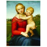 Puzzle Eurographics - Raphael:Die Kleine Cowper Madonna, 1000 Piese (6000-2500)