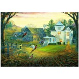 Puzzle Eurographics - Sam Timm:Pheasants Crossing, 1000 Piese (8000-0605)