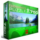Puzzle panoramic Eurographics - Maligne Lake Rocky Mountains, 750 piese (6005-1418)