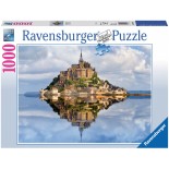 Puzzle Ravensburger -Muntii Saint Michel, 1000 Piese (19647)