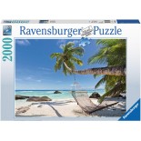 Puzzle Ravensburger -Hamac Pe Plaja, 2000 Piese (16699)