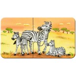 Puzzle Ravensburger - Familii Animale, 9X2 Piese (06943)
