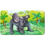 Puzzle Ravensburger - Familii Animale, 9X2 Piese (06943)