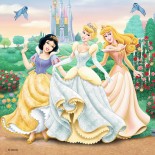 Puzzle Ravensburger -Printesele Disney, 3X49 Piese (09411)