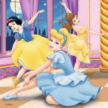 Puzzle Ravensburger -Printesele Disney, 3X49 Piese (09411)