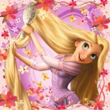 Puzzle Ravensburger -Rapunzel, 3X49 Piese (09298)