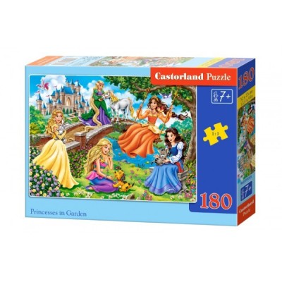Puzzle Castorland -Princesses in Garden, 180 Piese (18383) 2