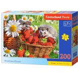 Puzzle Castorland - Strawberry Dessert, 200 piese (222025)