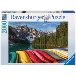 Puzzle Ravensburger - Mountain Canoe, 2000 piese (Ravensburger-16647)