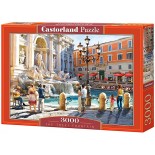 Puzzle Castorland - The Trevi Fountain, 3000 Piese