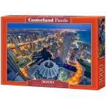 Puzzle Castorland - Towering Dreams Dubai, 3000 Piese