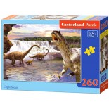 Puzzle Castorland - Diplodocus, 260 piese