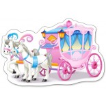 Puzzle Castorland 4 in 1 -World of Princesses, 3/4/6/9 Piese