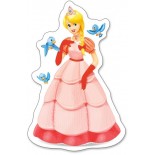 Puzzle Castorland 4 in 1 -Pretty Princesses, 4/5/6/7 Piese