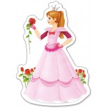 Puzzle Castorland 4 in 1 -Pretty Princesses, 4/5/6/7 Piese
