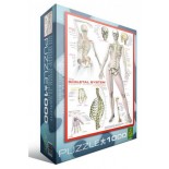 Puzzle Eurographics - The Skeletl System, 1000 piese (6000-2014)