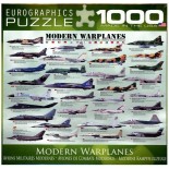 Puzzle Eurographics - Modern War Planes, 1000 piese (8000-0076)