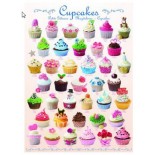 Puzzle Eurographics - Cupcakes, 1000 piese (8000-0409)
