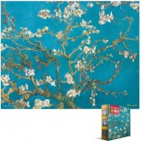 Puzzle Eurographics - Vincent Van Gogh:Almond Tree Branches in Bloom, 100 Piese Mini (8104-0153)