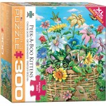 Puzzle Eurographics - Peek-a-Boo Kittens, 300 piese XXL (8300-5368)