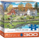 Puzzle Eurographics - Farm by the Lake by Bob Fair, 300 piese XXL (8300-5382)