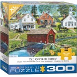 Puzzle Eurographics - Old Covered Bridge by Bob Fair, 300 piese XXL (8300-5383)