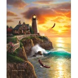 Puzzle Sunsout - William Clayton Hallmark:Eagle Ridge, 1000 Piese (66034)