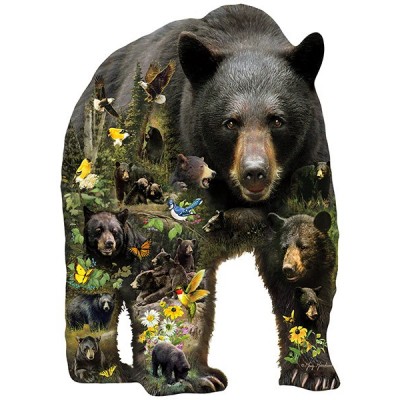 Puzzle contur Sunsout - Greg Giordano:Forest Bear, 1000... 2