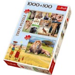 Puzzle Trefl -Africa, 500/1000 Piese (90482)