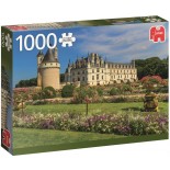 Puzzle Jumbo -Castle of the Loire, France, 1000 Piese (18555)