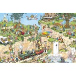Puzzle Jumbo - Jan Van Haasteren:The Golf Class, 1500 Piese (01555)