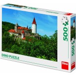 Puzzle Dino -Krivoklat Castle, 500 Piese (62929)