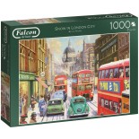 Puzzle Jumbo - Kevin Walsh:Snow in London City, 1000 Piese (11192)