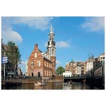 Puzzle Jumbo - Past and Present -Munttoren Amsterdam, 2X500 Piese (18347)