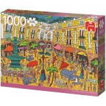 Puzzle Jumbo -Placa Reial, Barcelona, 1000 Piese (18561)