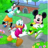 Puzzle Dino - Mickey, 3X55 Piese (62886)