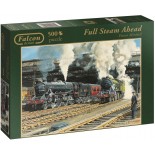 Puzzle Jumbo - Trevor Mitchell:Full Steam Ahead, 500 Piese (11120)