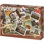 Puzzle Jumbo -Wonders of the World, 2000 Piese (18588)