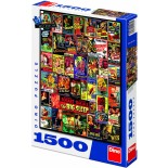 Puzzle Dino - Movie Posters, 1500 Piese (62997)