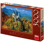 Puzzle Dino -Neuschwanstein, Germany, 3000 Piese (63008)