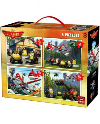 Puzzle King - Planes, 12/16/20/24 piese (05252)