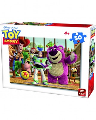 Puzzle King - Toy Story, 50 piese (king-Puzzle-05289-B)