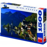 Puzzle Dino - Village at Lake, 1500 Piese (62992)