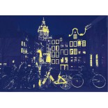 Puzzle fosforescent Dino - Amsterdam, 1000 Piese (62974)