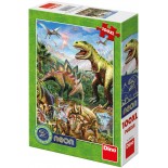 Puzzle fosforescent Dino -Dinosaurs, 100 Piese (62911)